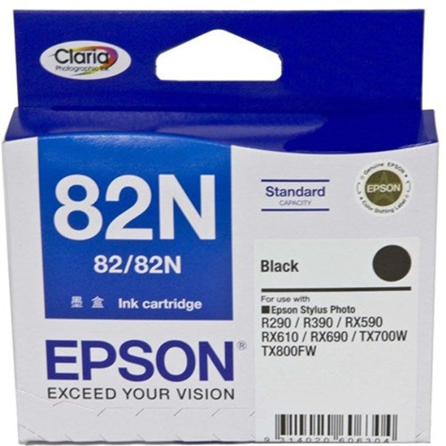 Inkjets | Epson Epson 82/82N Ink Cartridge Standard Yield Black