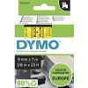 Labelling Machines & Accessories | Dymo Dymo D1 Label Cassette Tape 9Mmx7M Black On Yellow