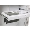 Office Furniture | RapidLine Rapidline Go Steel Tambour Accessory Roll Out File Frame 1020W X 360D X 95Mmh White