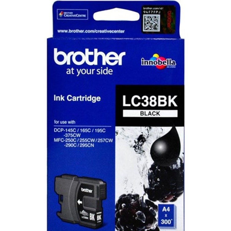 Inkjets | Brother Brother Lc-38Bk Ink Cartridge