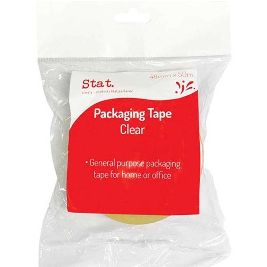 Tapes & Adhesives | Stat Stat Packaging Tape 48Mmx50M Clear