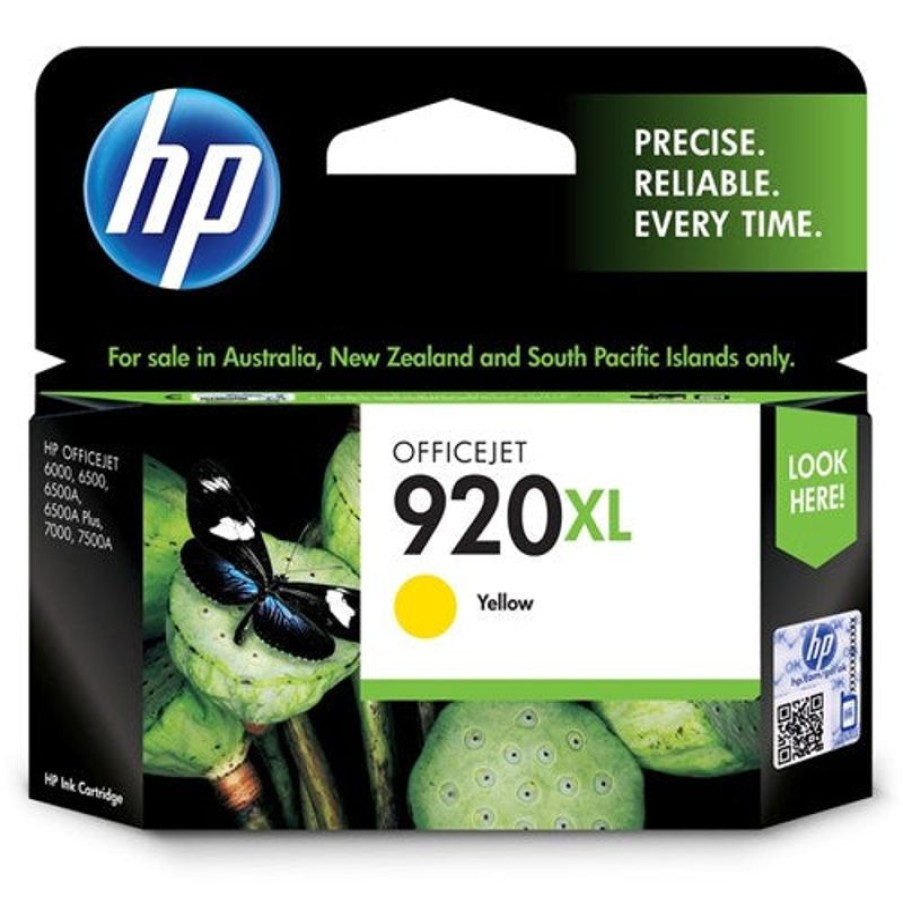 Inkjets | HP Hp 920Xl Officejet Ink Cartridge High Yield Yellow Cd974Aa