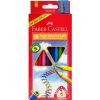 School Supplies/Art & Craft | Faber-Castell Faber-Castell Junior Coloured Triangular Pencils With Sharpener Pack Of 10