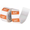 Telephones & Accessories | Avery Avery Food Rotation Square Label 40Mm Saturday Orange Roll Of 500