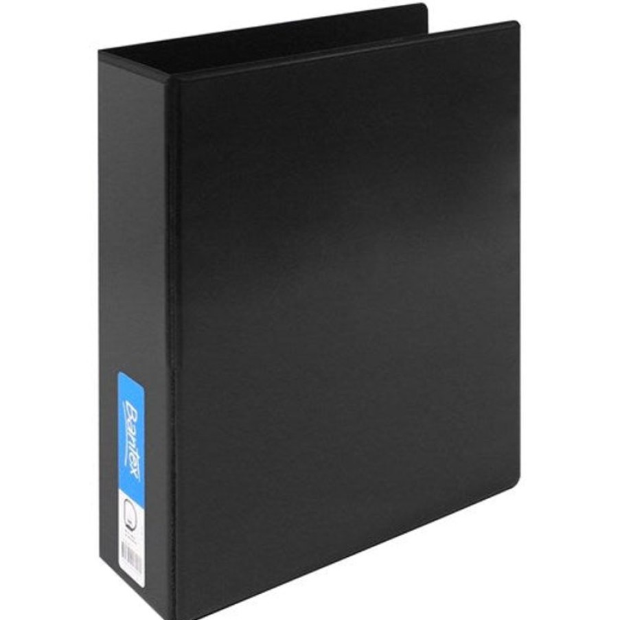 Telephones & Accessories | Bantex Bantex Insert Binder A4 4D 65Mm Black