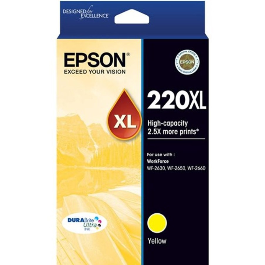 Inkjets | Epson Epson 220Xl Ink Cartridge High Yield Yellow