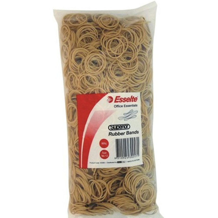 Clips & Fasteners | Esselte Esselte Superior Rubber Bands Size 35 Bag 500Gm