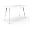 Office Furniture | RapidLine Rapidline Eternity High Bar Table 1500W X 750D X 1050Mmh White Top White Frame