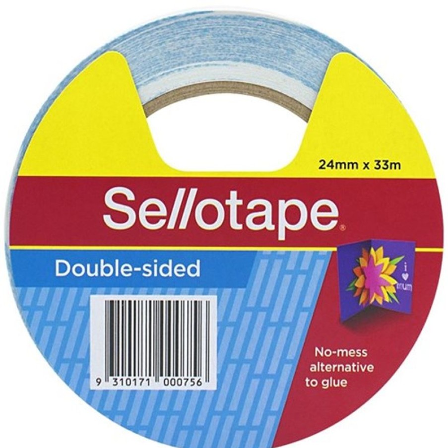 Tapes & Adhesives | Sellotape Sellotape 404 Double Sided Tape 24Mmx33M