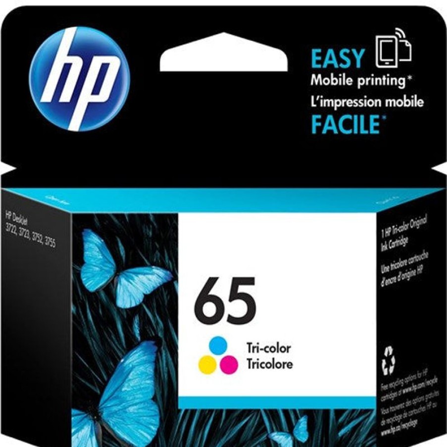 Inkjets | HP Hp 65 Ink Cartridge Tri Colour N9K01Aa