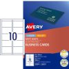 Telephones & Accessories | Avery Avery Business Cards Laser & Inkjet Labels Matte White C32011 10Up 250 Cards