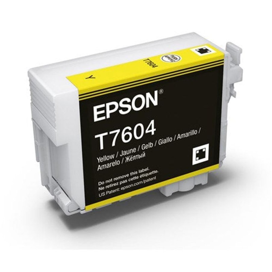 Inkjets | Epson Epson C13T760400 - 760 Ink Cartridge Yellow