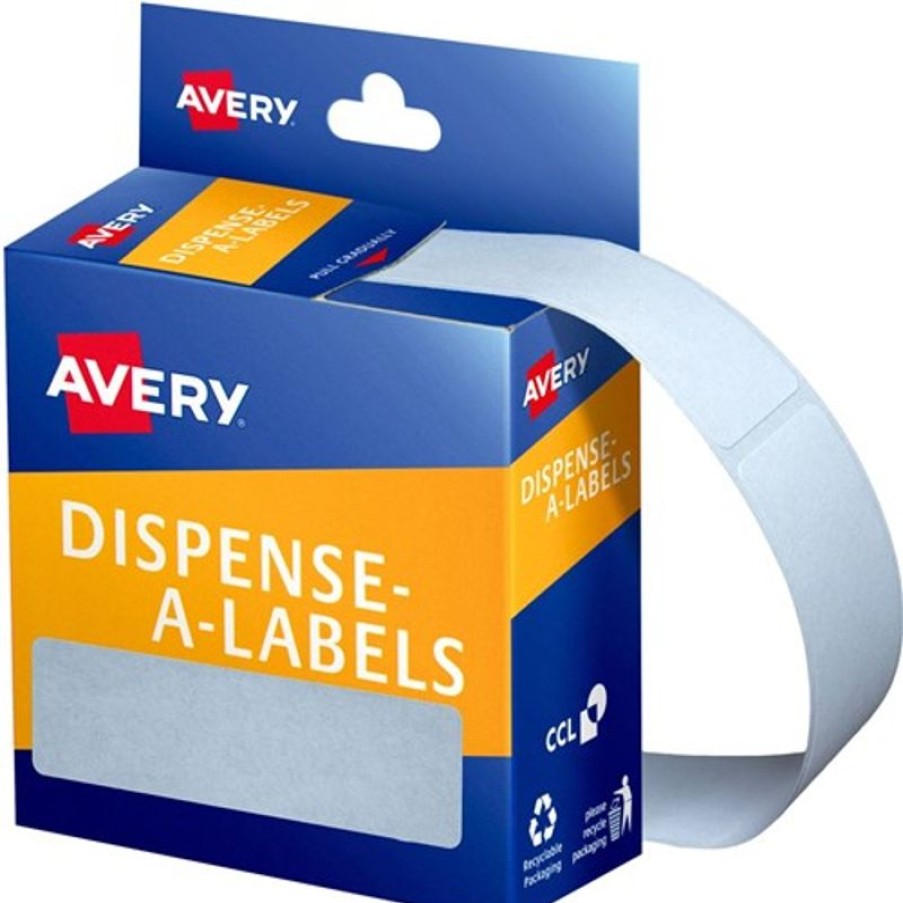 Telephones & Accessories | Avery Avery Removable Dispenser Labels 19X64Mm Rectangle White Pack Of 280