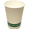 Cleaning & Safety/Kitchen | Earth Earth Recyclable Single Wall Paper Cup 12Oz White Pack Of 50 Ctn20