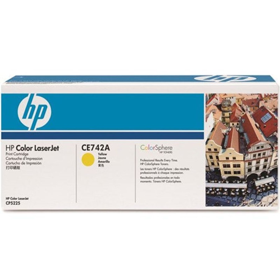 Toner | HP Hp 307A Laserjet Toner Cartridge Yellow Ce742A