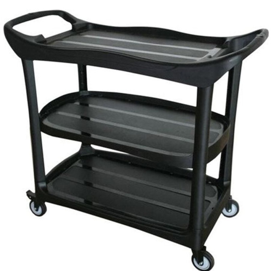 Telephones & Accessories | Cleanlink Cleanlink Trolley 3-Tier Trolley 139.5X52.4X94Cm