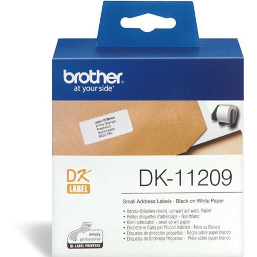 Telephones & Accessories | Brother Brother Dk-11209 Small Address Labels 29 X 62Mm Box Of 800