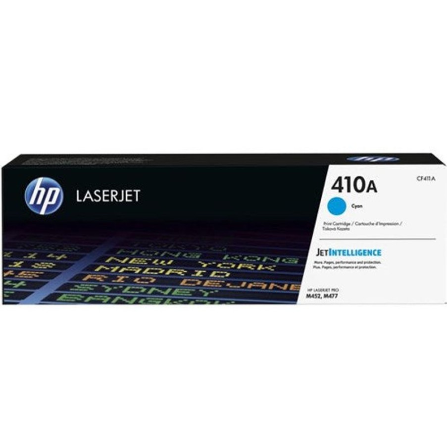 Toner | HP Hp 410A Laserjet Toner Cartridge Cyan Cf411A