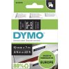 Labelling Machines & Accessories | Dymo Dymo D1 Label Cassette Tape 19Mmx7M White On Black