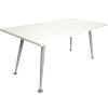 Office Furniture | RapidLine Rapidline Rapid Span Meeting Table 1800W X 900D X 730Mmh White Top Silver Frame