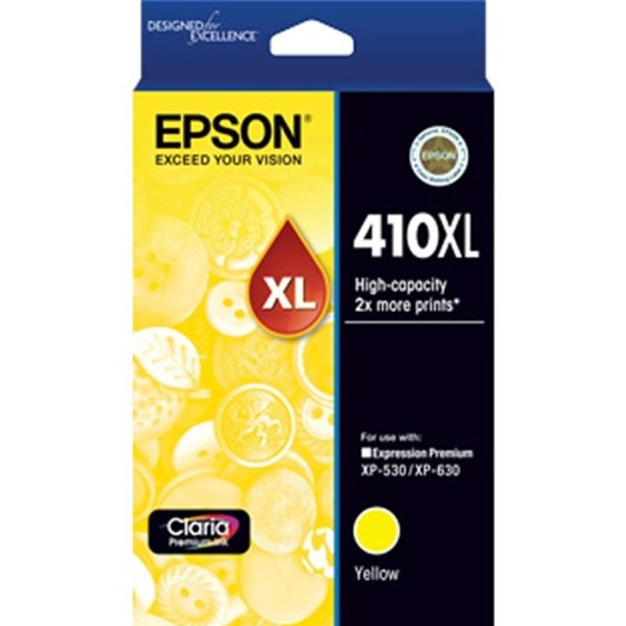 Inkjets | Epson Epson C13T340492 - 410Xly Ink Cartridge High Yield Yellow