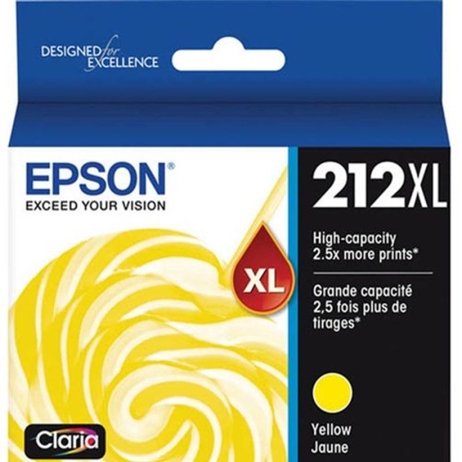 Toner | Epson Epson 212Xl Ink Cartridge High Yield Yellow