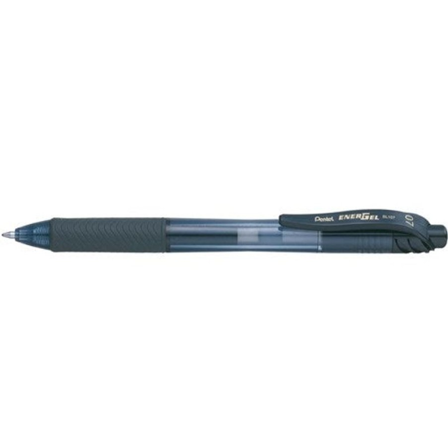 Pens | Pentel Pentel Bl107 Energel X Gel Pen Retractable Fine 0.7Mm Black Pack12