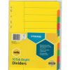 Dividers | Marbig Marbig Manilla Indices & Dividers A4 10 Tab Bright Colours