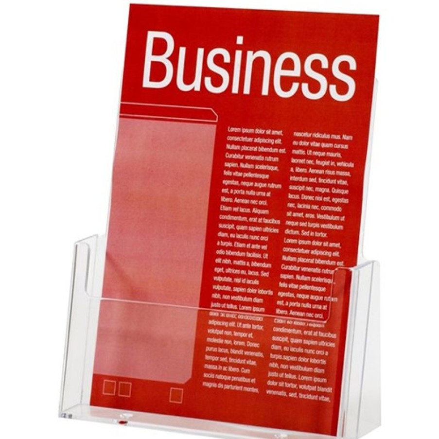 Brochure Holders | Esselte Esselte Brochure Holders A4 Free Standing Portrait