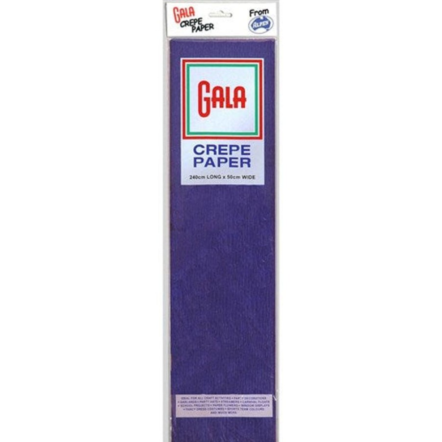 Telephones & Accessories | Alpen Alpen Gala Crepe Paper 240X50Cm National Blue Pack Of 12