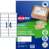 Telephones & Accessories | Avery Avery Eco Friendly Labels Laser Printer White 99.1X38.1Mm 14Up 280 Labels