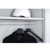 Office Furniture | RapidLine Rapidline Go Steel Cupboard Extra Shelf & Coat Rail 900W X 390D X 85Mmh Silver Grey