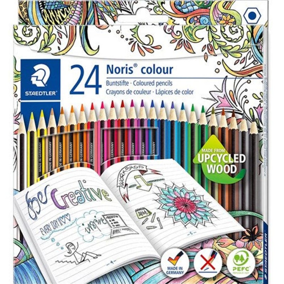 Pencils | Staedtler Staedtler Noris Colour Pencils Assorted Pack Of 24