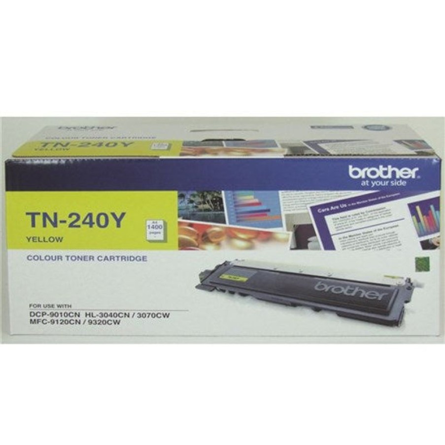 Telephones & Accessories | Brother Brother Tn-240Y Toner Cartridge Yellow