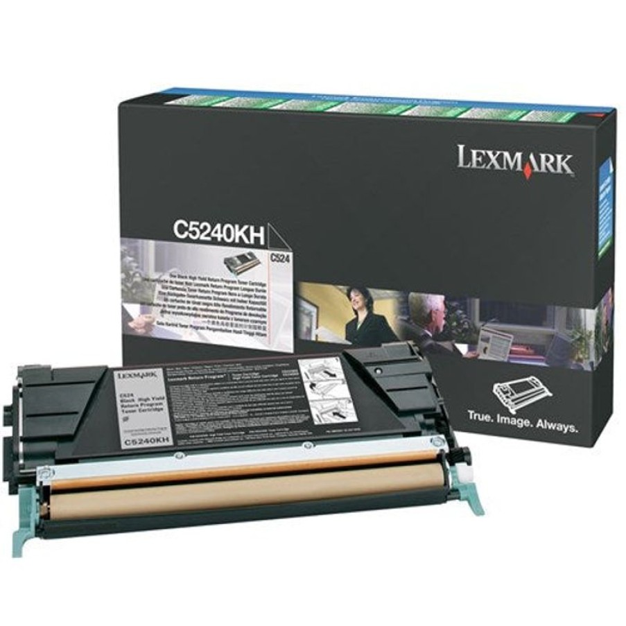 Telephones & Accessories | Lexmark Lexmark C5240Kh Return Programme 8K Toner Cartridge Black