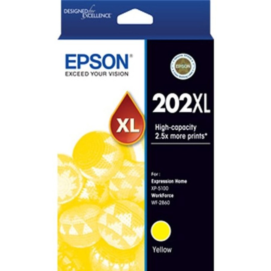 Inkjets | Epson Epson 202Xl Ink Cartridge High Yield Yellow