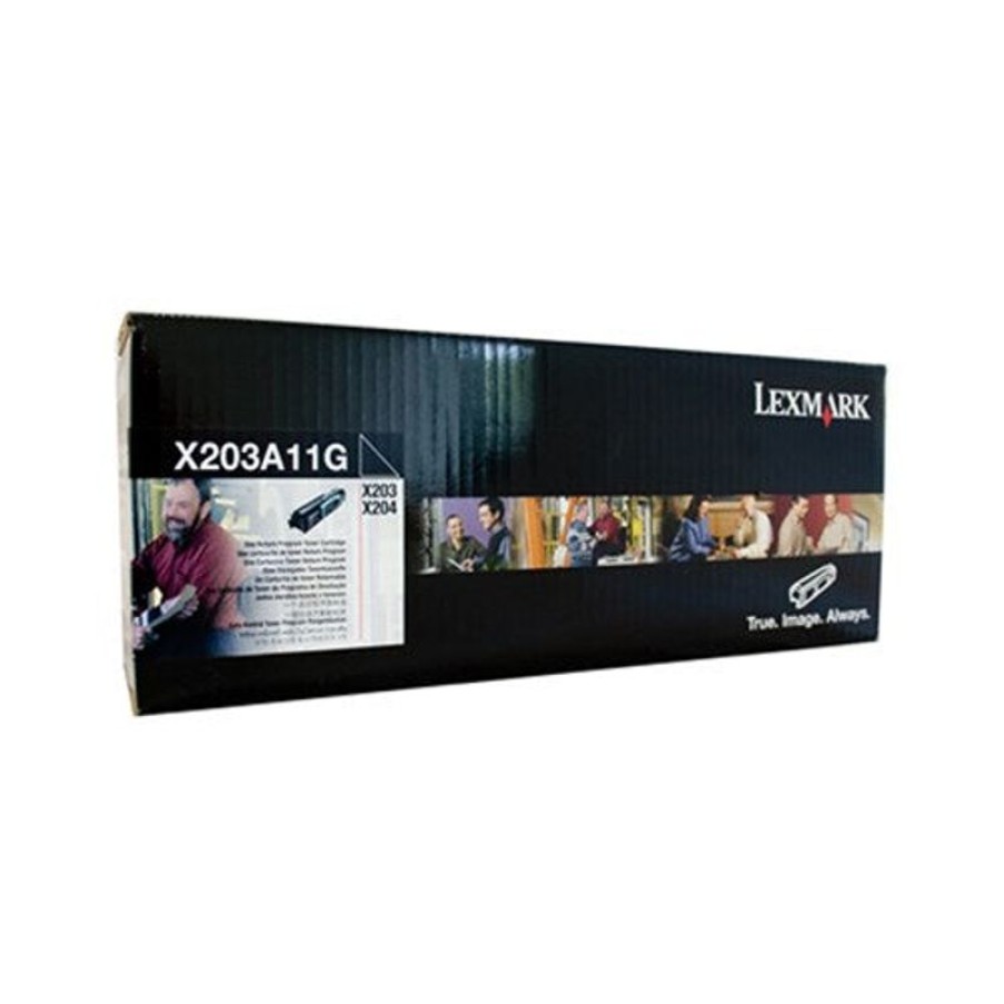 Toner | Lexmark Lexmark X203A11G Return Programme 2.5K Toner Cartridge Black