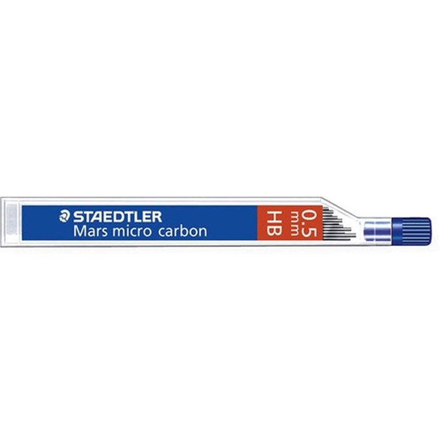 Pencils | Staedtler Staedtler Micro Carbon Lead Mechanical Hb 0.5Mm Tube Of 12