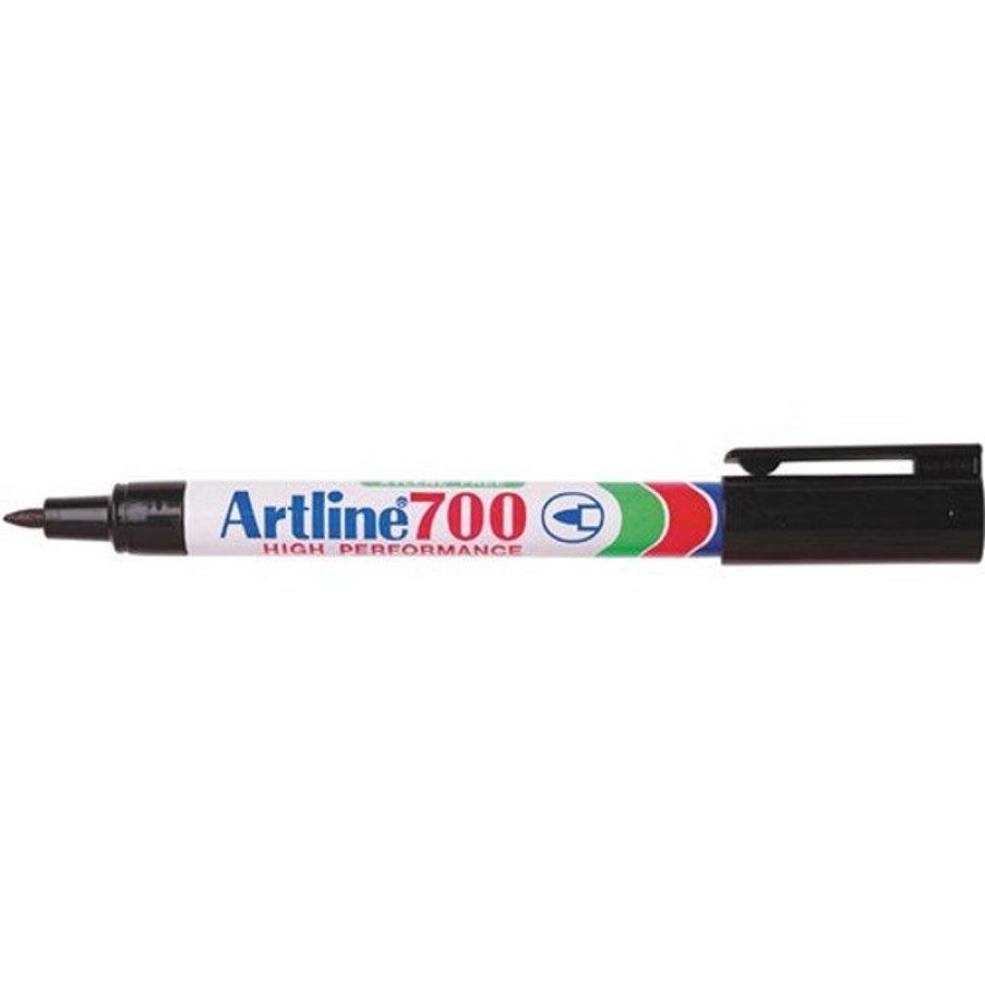 Telephones & Accessories | Artline Artline 700 Permanent Marker Fine Bullet 0.7Mm Black