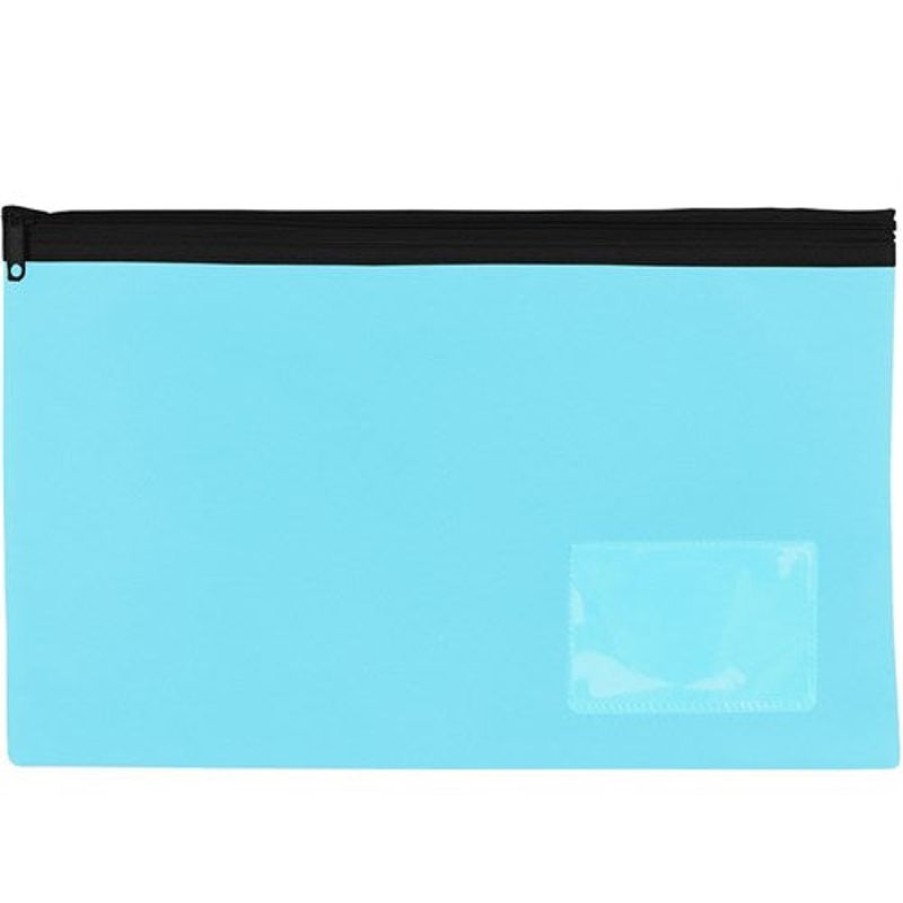 Telephones & Accessories | Celco Celco Pencil Case Single Zip Small 204X123Mm Marine Blue