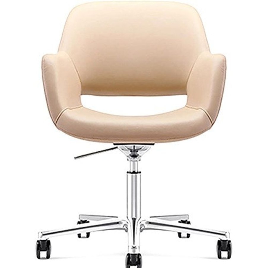 Chairs & Accessories | K2 Office K2 Nts Marino Executive Chair Medium Back Beige Pu