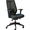 Chairs & Accessories | RapidLine Rapidline Arco Ergonomic Chair High Mesh Back With Arms Fabric Seat And Back Black