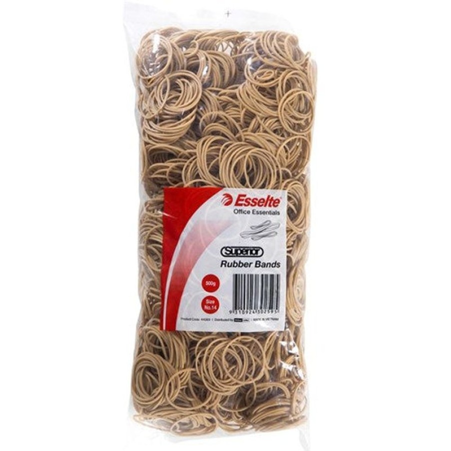 Clips & Fasteners | Esselte Esselte Superior Rubber Bands Size 14 Bag 500Gm