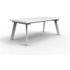 Office Furniture | RapidLine Rapidline Eternity Coffee Table 1200W X 600D X 450Mmh White Top White Base