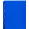 Binders & Folders | Marbig Marbig Display Book A4 Refillable 20 Pocket Blue