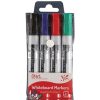 Markers & Highlighters | Stat Stat Whiteboard Marker Bullet 2.0Mm Assorted Wallet Of 4