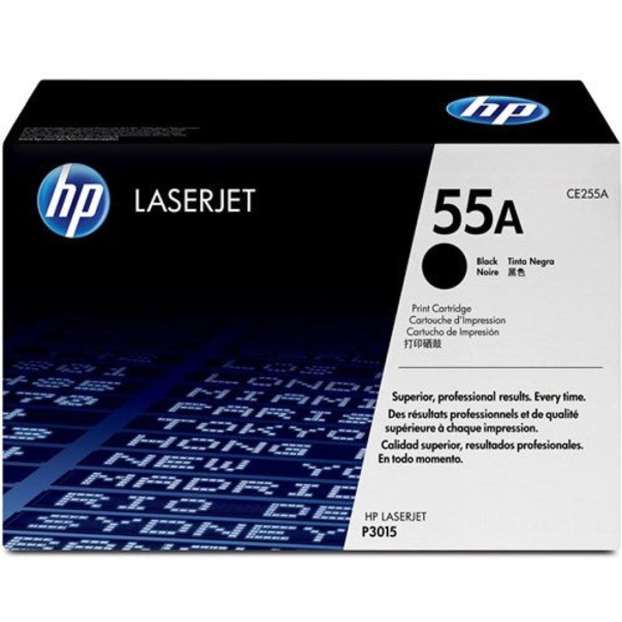 Toner | HP Hp 55A Laserjet Toner Cartridge Black Ce255A