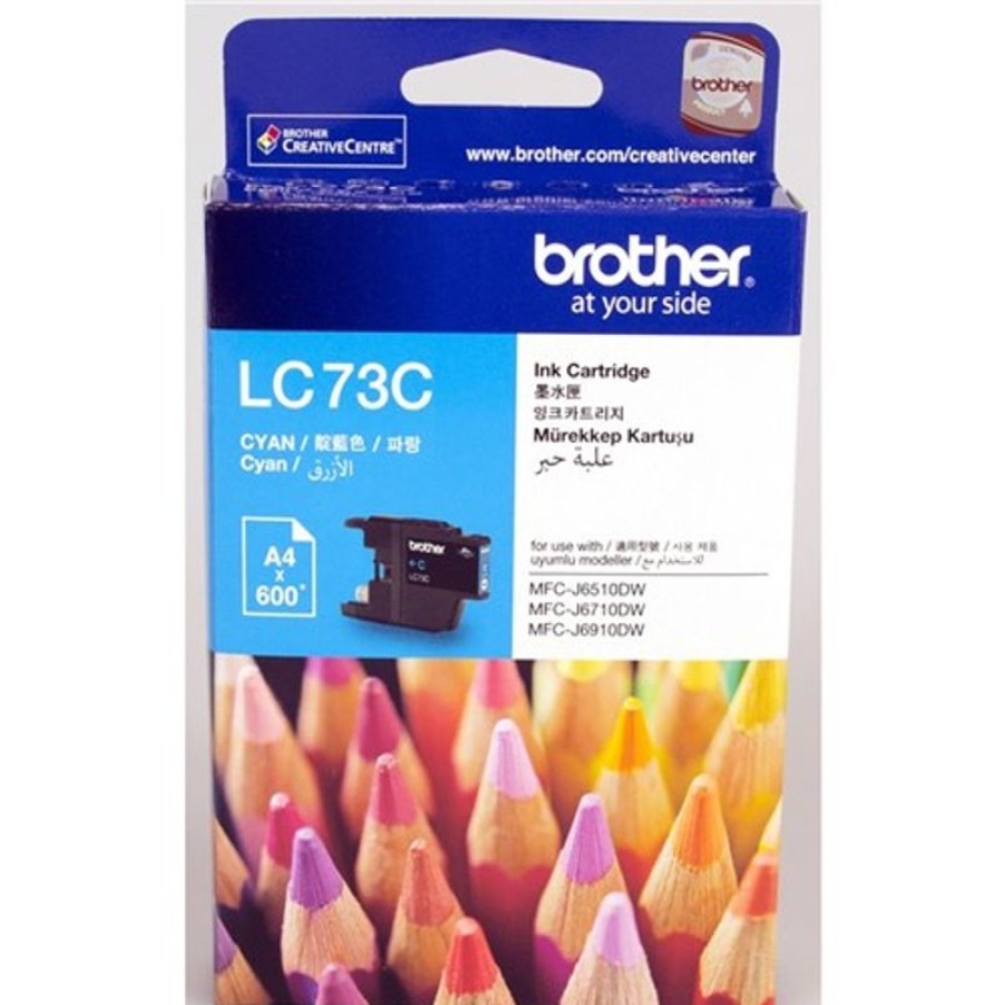 Inkjets | Brother Brother Lc-73C Ink Cartridge Cyan