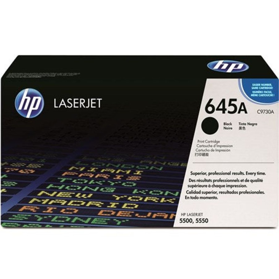 Toner | HP Hp 645A Laserjet Toner Cartridge Black C9730A