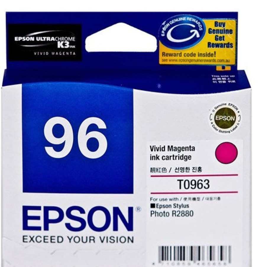 Inkjets | Epson Epson C13T096390 - T0963 Ink Cartridge Magenta